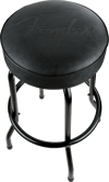 Fender® Embossed Black Logo Barstool, Black