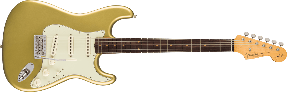 Stratocaster ゴールドラメ Johnny A. Signature Stratocaster® – Fender
