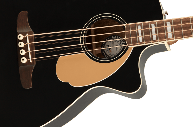 Kingman™ Bass, Walnut Fingerboard, Black – Fender