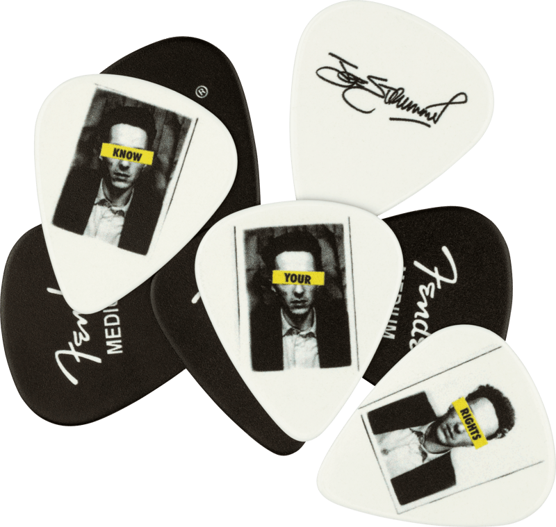 Joe Strummer Pick Tin, Medium - 8 Pack – Fender