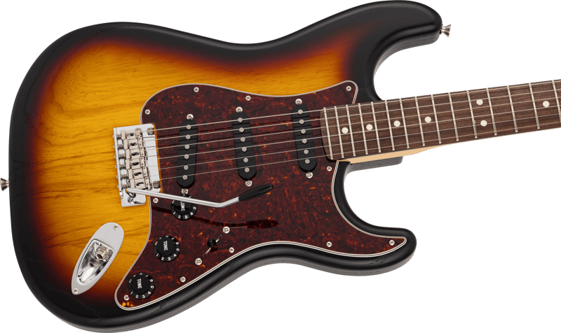 Made in Japan Limited Stratocaster®, Raw Ash – Fender