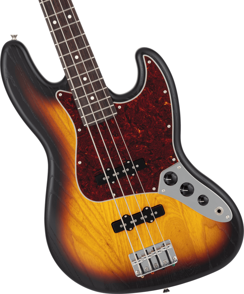ベース Fender Made in Japan Limited Jazz Bass Made in Japan Limited Jazz Bass®, Raw Ash – Fender
