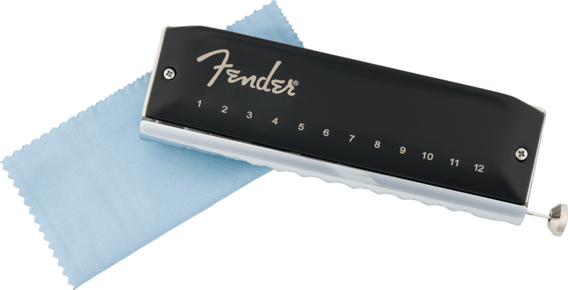 Groove Pro™ Chromatic 12-Hole Harmonica, Key of C – Fender