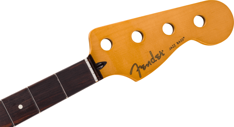 Player II Series Jazz Bass® Neck, 22 Medium Jumbo Frets, 9.5