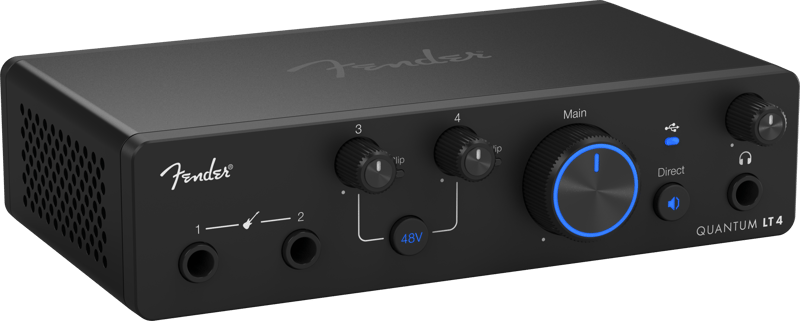 Fender Quantum LT 4 オーディオインターフェース Quantum LT 4 USB-C Audio Interface – Fender