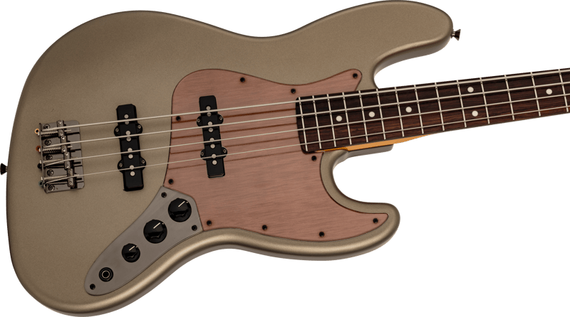 Made in Japan Hybrid II 2026 Collection Jazz Bass® Satin Metallic