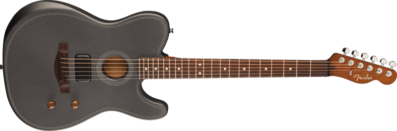 【生産終了品】Fender Acoustasonic Telecaster Limited Edition Acoustasonic® Standard Telecaster®, Charcoal Frost