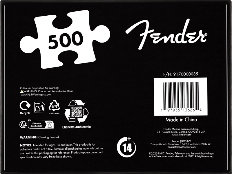 75th Anniversary Telecaster™ Puzzle – Fender