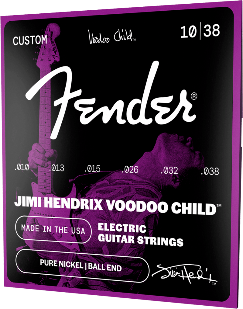 Jimi Hendrix™ Voodoo Child™ Electric Guitar Strings – Fender
