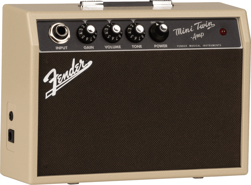 Fender Mini '65 Twin-Amp Blonde Guitar Amp | Fender