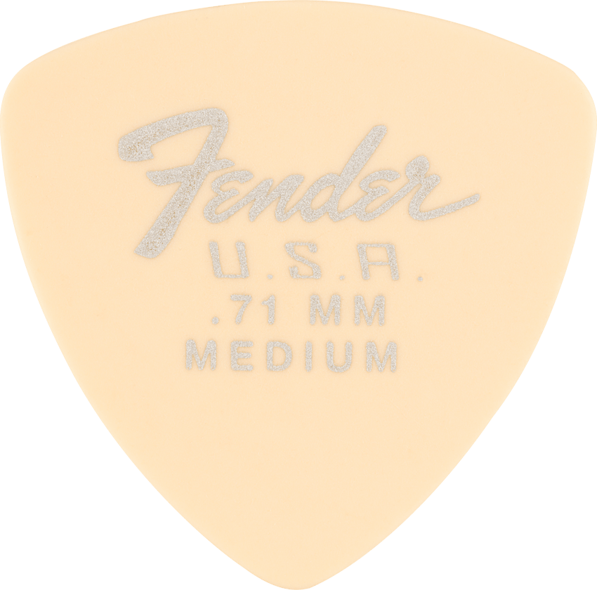 FENDER Dura-Tone Delrin 351 Pick 12 Pack 0,46mm Plektren, Daphne Blue