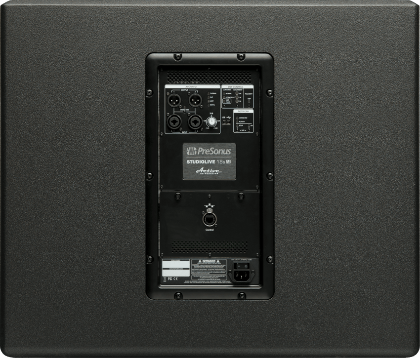 StudioLive® 18sAI Active Integration Subwoofer – PreSonus
