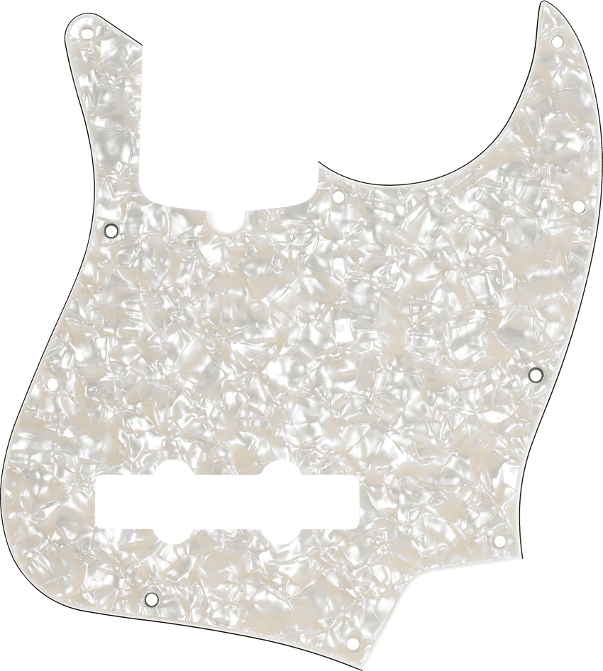 10-Hole Contemporary Jazz Bass Pickguards – Fender
