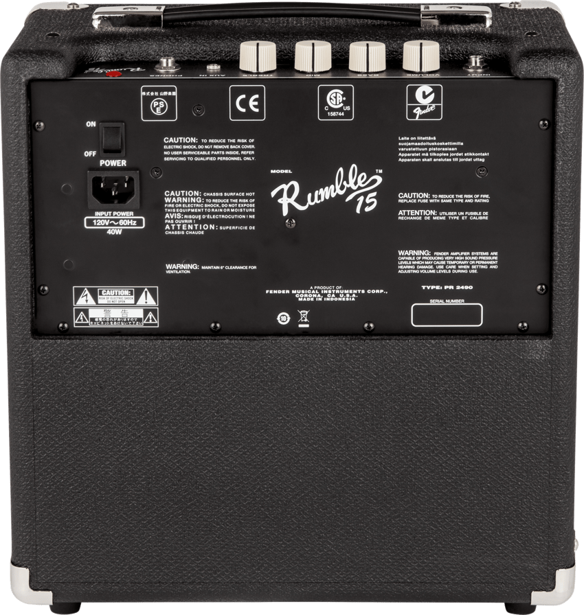 Rumble™ 15 – Fender