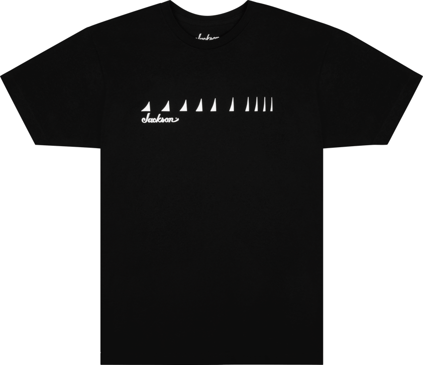 Jackson® Shark Fin Neck T-Shirt – Jacksonguitars.com