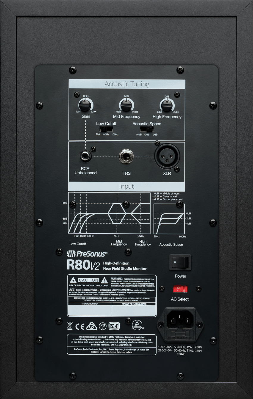 R80 V2 Studio Monitor – PreSonus
