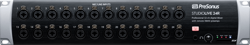 StudioLive® 24R Digital Rack Mixer – PreSonus