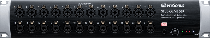 StudioLive® 32R Digital Rack Mixer – PreSonus