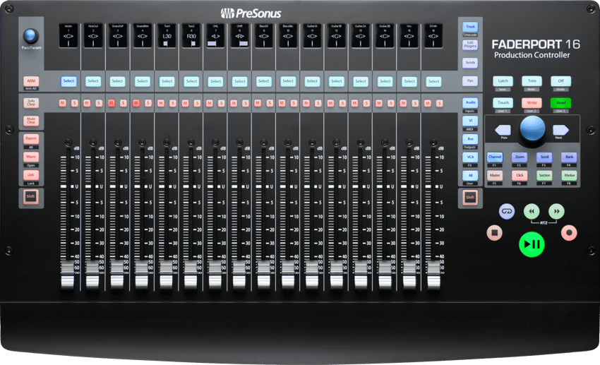 FaderPort® 16 DAW Controller – PreSonus