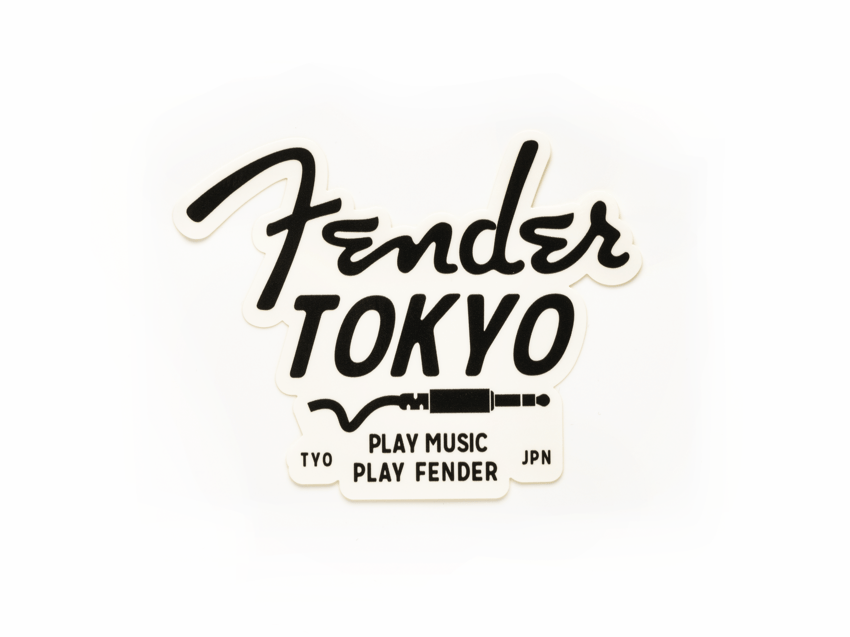送料込み fender 店頭用フラッグ ノベルティ Tokyo Sticker Cable Logo – Fender