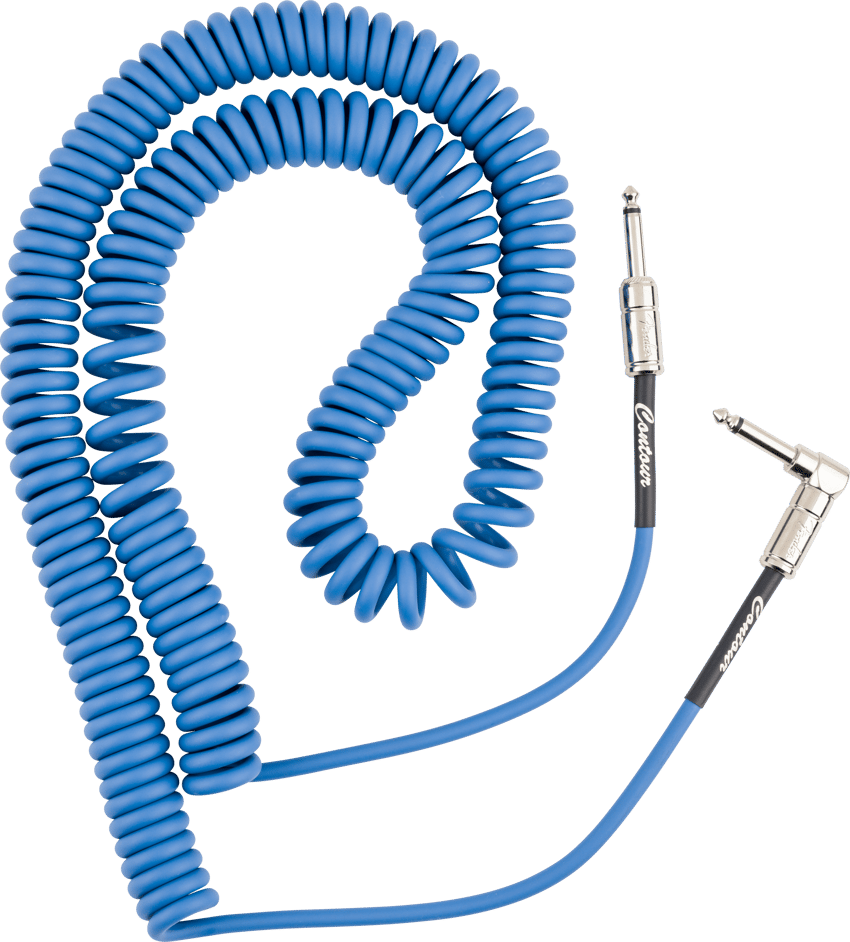【牛骨】Cooder！クーダー！CAN-1！少し小ぶり【弾き易く調整☆新品の弦】 Contour™ Series Coil Instrument Cables – Fender