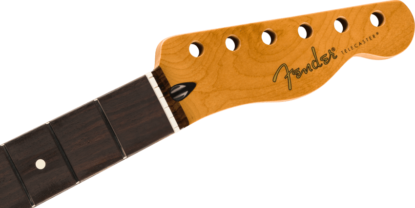 Satin Roasted Maple Fat Telecaster® Neck, 22 Medium Jumbo Frets