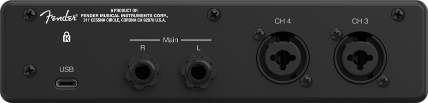 Quantum LT 4 USB-C Audio Interface – Fender