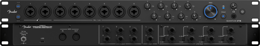 Quantum LT 16 USB-C Audio Interface – Fender