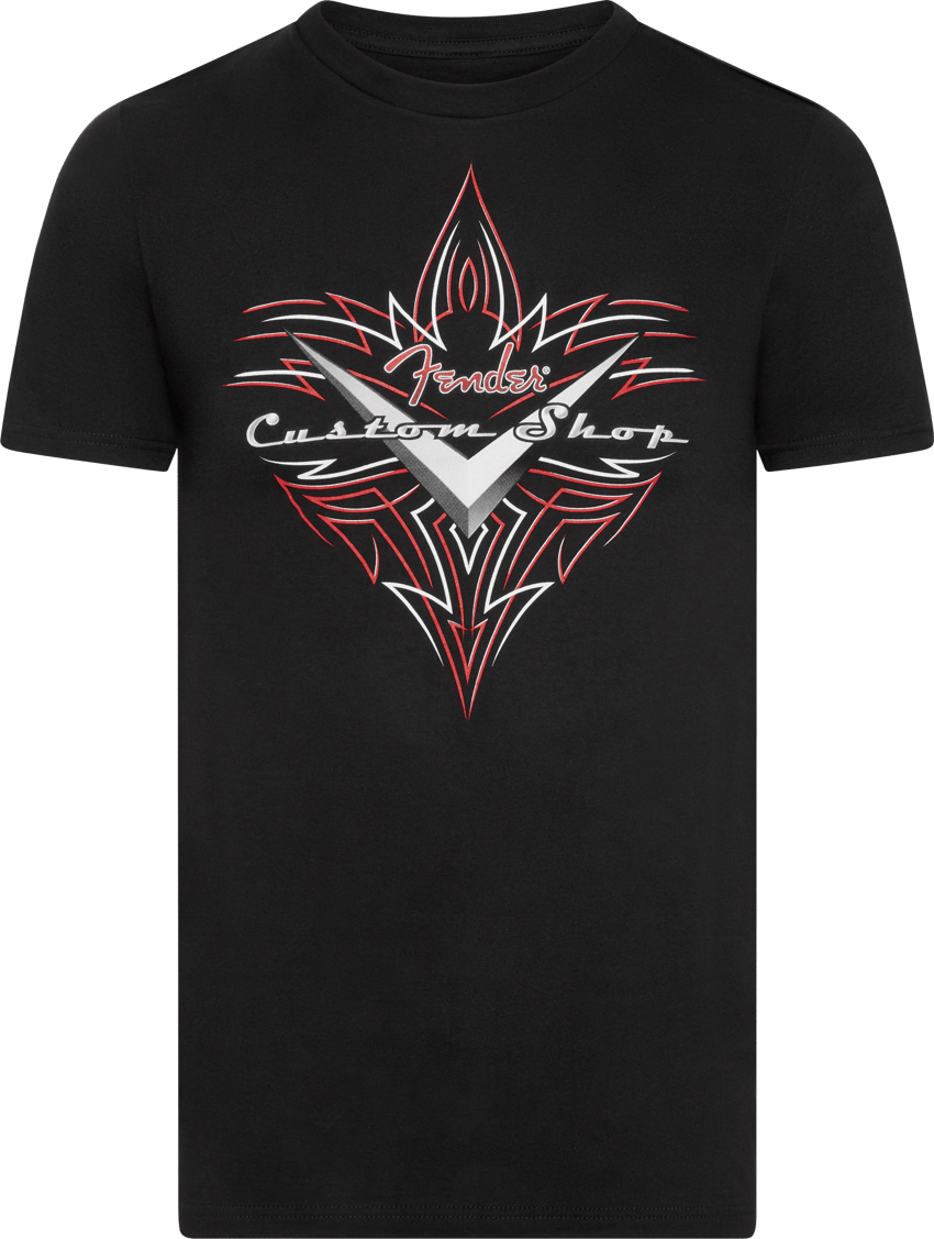 T-shirt Uomo Fender Footwear, 100% Cotone, Manica Corta, Vestibilità Classica