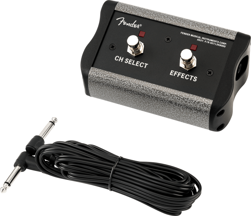 2-Button Footswitch: Channel Select-Effects On-Off – Fender