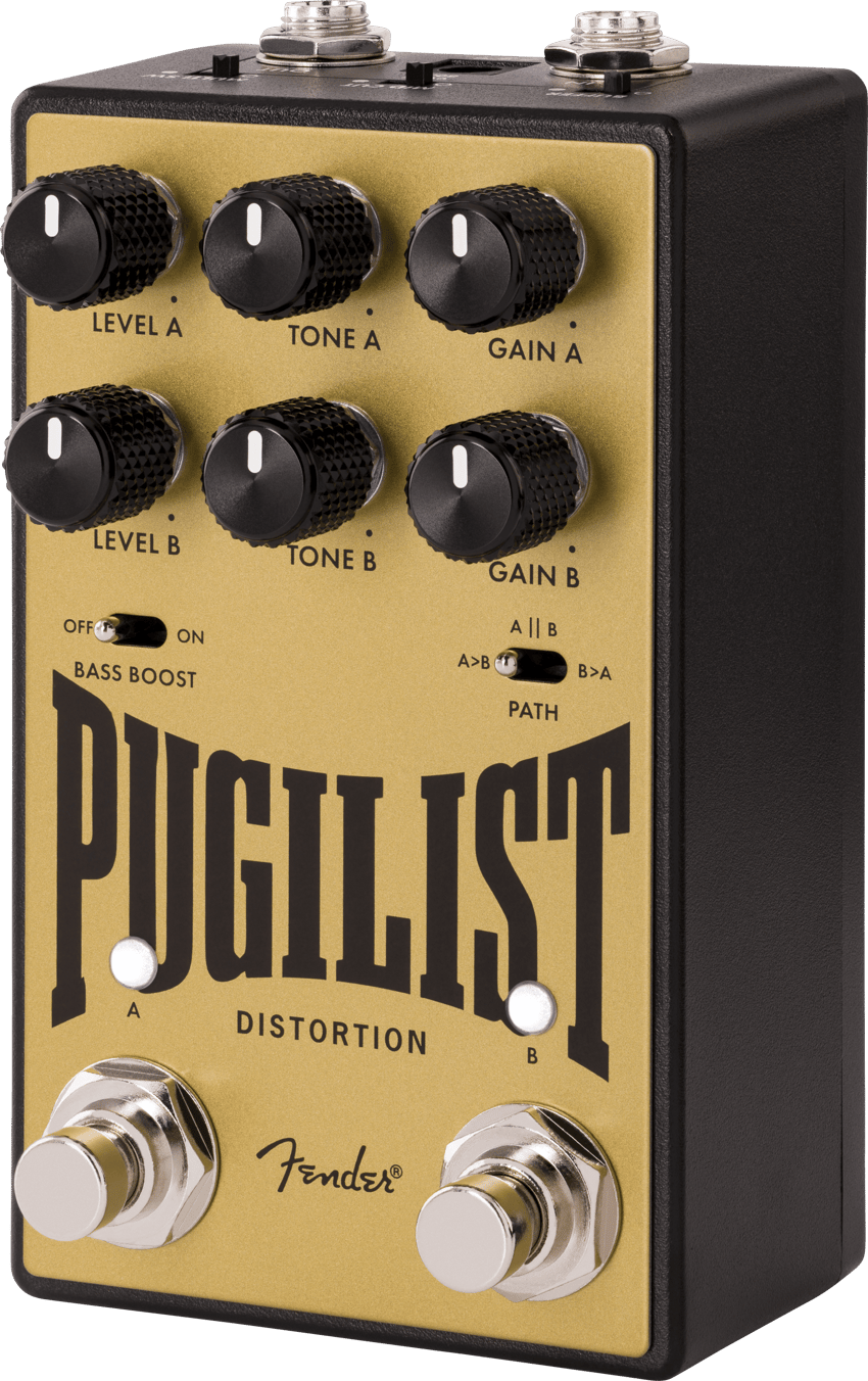 Fender PUGILIST DISTORTION ゴールド Pugilist V2 Distortion – Fender