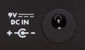 MTG Tube Distortion Pedal ALIMENTAZIONE 9 V