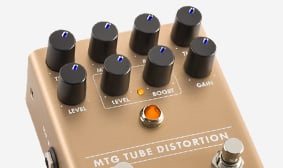 MTG Tube Distortion Pedal COSTRUZIONE PRONTA PER IL PALCO