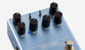Tre-Verb Digital Reverb/Tremolo CONSTRUCCIÓN LISTA PARA LOS DIRECTOS
