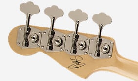 USA Geddy Lee Jazz Bass® Kopfplatte mit Signatur