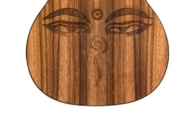 Dhani Harrison Ukulele ORIGINELE INLEG & GRAVERING