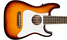 Fullerton Strat® Uke STRATOCASTER BODY SHAPE