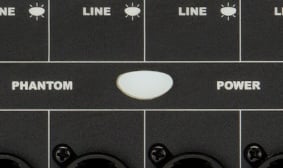 Passport® Venue Series 2 Phantom power switch
