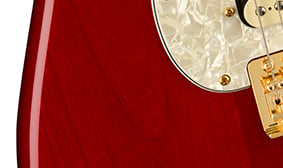 Tash Sultana Stratocaster® TRANSPARENT CHERRY FINISH