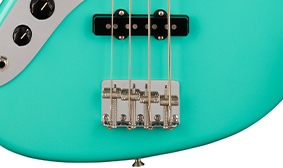 American Vintage II 1966 Jazz Bass® Left-Hand VINTAGE-STYLE HARDWARE