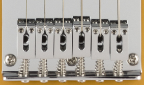 Affinity Series® Telecaster® Left-Handed STRING-THROUGH-BODY TELECASTER BRIDGE