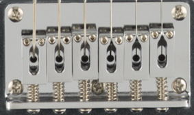 Limited Edition Affinity Series® Telecaster® Deluxe, Silverburst STRING-THROUGH-BODY HARDTAIL BRIDGE