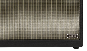 Adam Clayton ACB 50 Bass Amplifier Lightweight Ported Enclosure