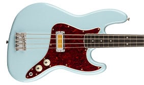 Gold Foil Jazz Bass® VINTAGE-STYLE HARDWARE