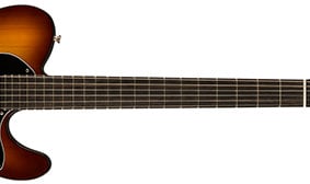Limited Edition Suona Telecaster® Thinline 7.25”-9.5” COMPOUND-RADIUS EBONY FINGERBOARD
