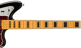 Vintera® II '70s Jaguar® 7.25” RADIUS BOUND MAPLE FINGERBOARD WITH BLACK BLOCKS AND VINTAGE TALL FRETS