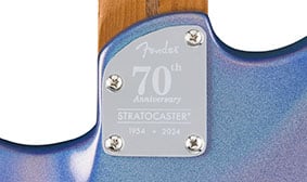 70th Anniversary Ultra Stratocaster® HSS PIASTRA DEL MANICO STRATOCASTER 70° ANNIVERSARIO