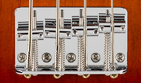 Player II Mustang® Bass PJ VERSTELBARE BRUG MET 4 ENKELGROEVIGE STALEN 