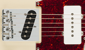 Limited Edition Paranormal Offset Telecaster® SJ, Laurel Fingerboard, Mint Pickguard, Charcoal Frost Metallic SJ PICKUP CONFIGURATION