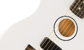 Limited Edition FINNEAS American Acoustasonic® Telecaster® ALL-ARCTIC WHITE SATIN FINISH